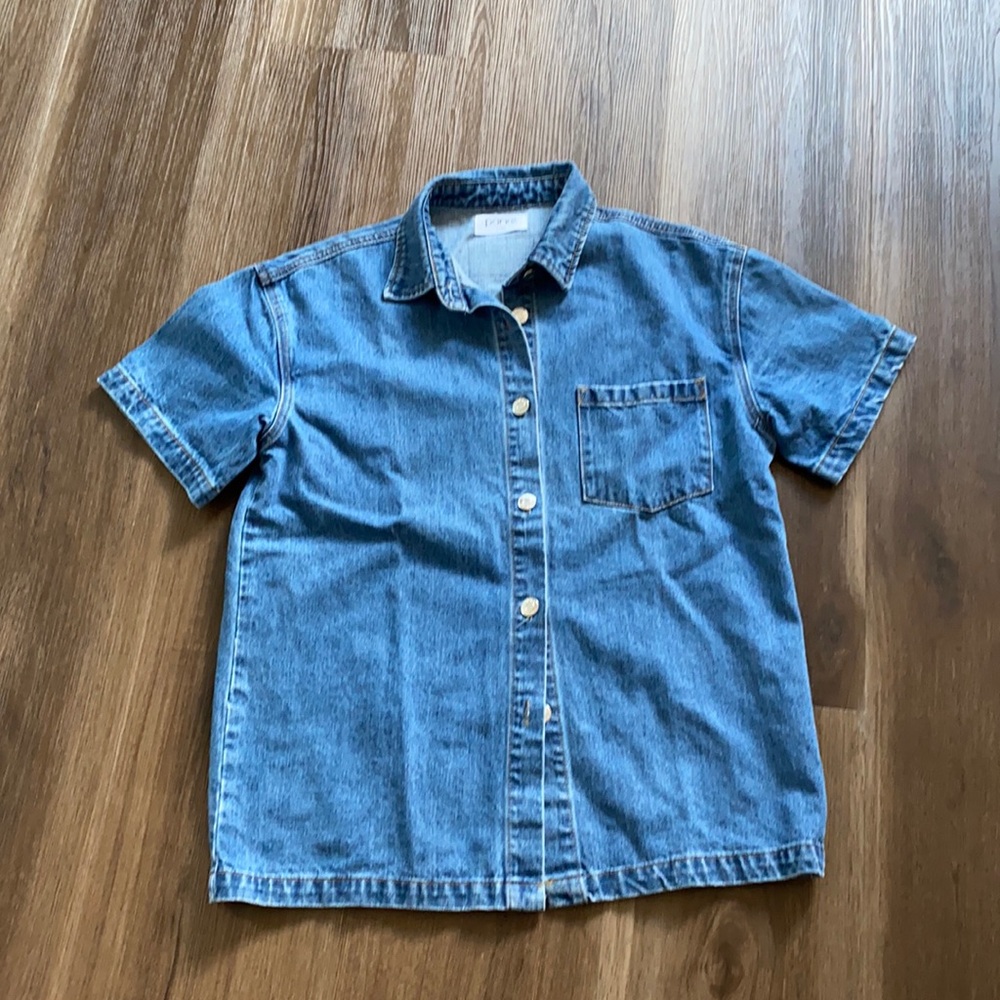 Parke denim shirt/jacket